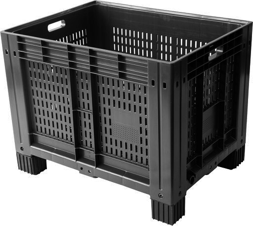 Fruit pallet boxes, these big boxes are used especially in the Valencian, Murcian and Andalusian crops, for the collection of all kinds of products from the orchards